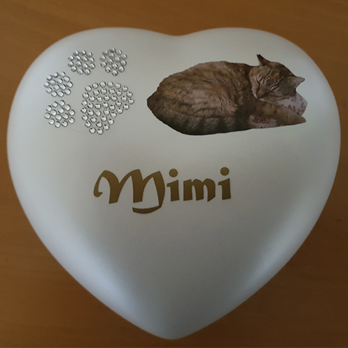 urne pour chat avec photo luxus