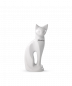 Preview: Metal Urn Sculpture Edition White Cat