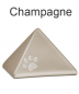 Preview: Urne animaux Edition Pyramide Velvet en différentes couleurs avec patte