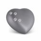 Preview: Urne Coeur Edition Star Velvet - Motif 4 pattes