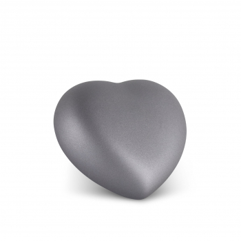 Urne Coeur Velvet   Couleur: Fumé
