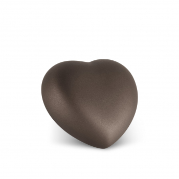 Urne Coeur Velvet   Couleur: Siena