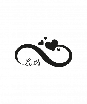 Laser engraving motifs with name