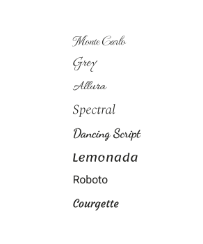 Preview: Option: Motif à graver au laser avec nom