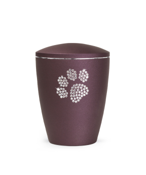Urne Edition Elegance Crystal with 1 rhinestone paw