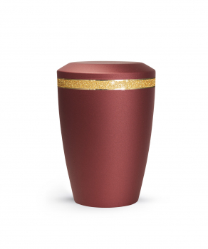 Glamour Edition Metal Urn with flat lid