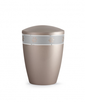 Urne Edition Elegance Pearly with paw band