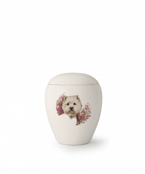 Pet urns Edition Sky   Race: West Highland White Terrier