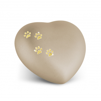 Urne Coeur Edition Star Velvet - Motif 4 pattes