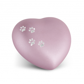 Urne Coeur Edition Star Velvet - Motif 4 pattes