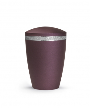 Metal Urn Glamour Edition with domed lid