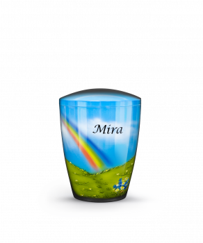 Option: personalised urn with name (sticker)