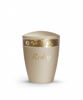 Option: personalised urn with name (sticker)