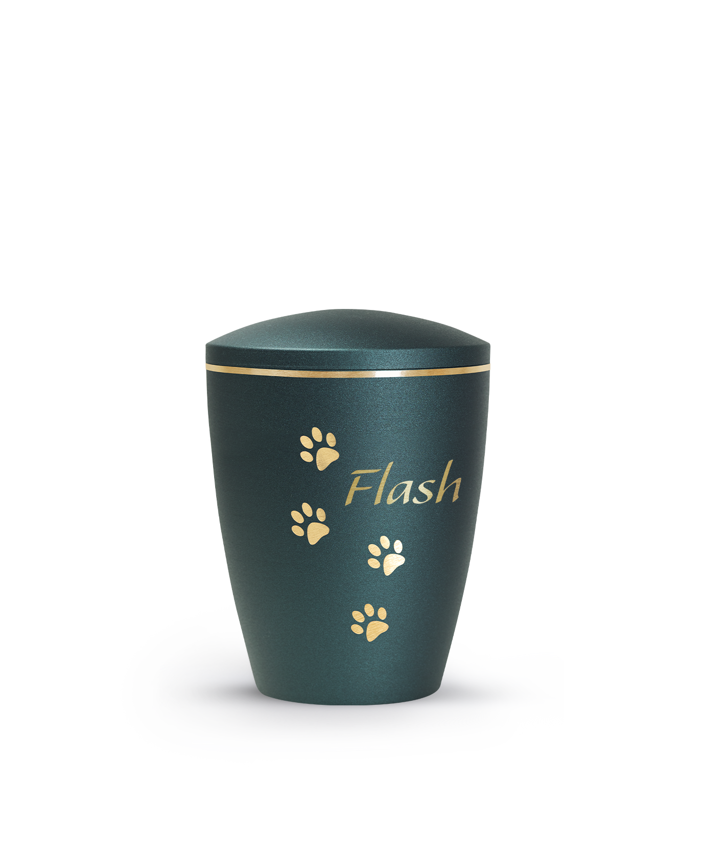 Petite Urne Funéraire Personnalisable Pour Chien Et Chat - Céramique, Gravure Nom Et Date, Souvenir Précieux (2 Tailles)