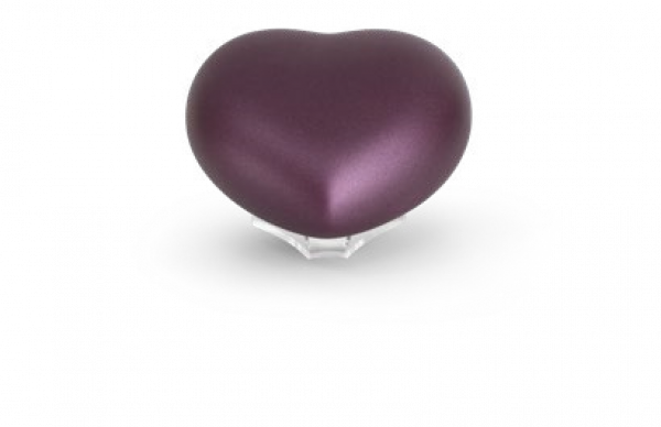 Transparent Acrylic Heart Urn Holder