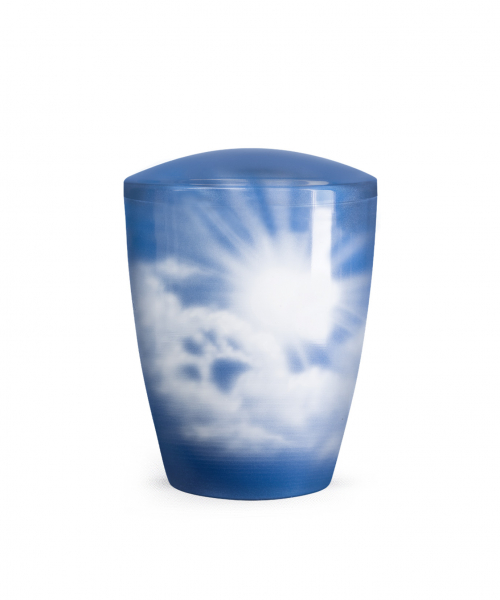 Airbrush Edition Urn - Paw in the Clouds