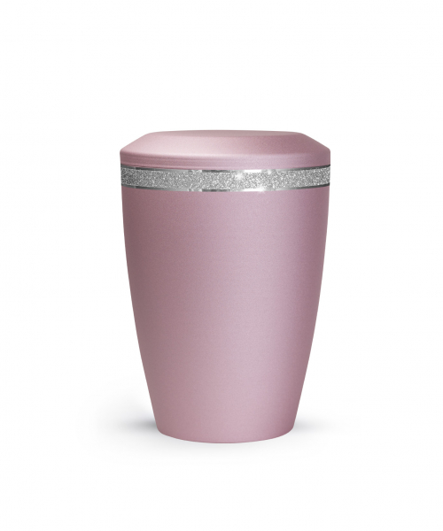 Glamour Edition Metal Urn with flat lid