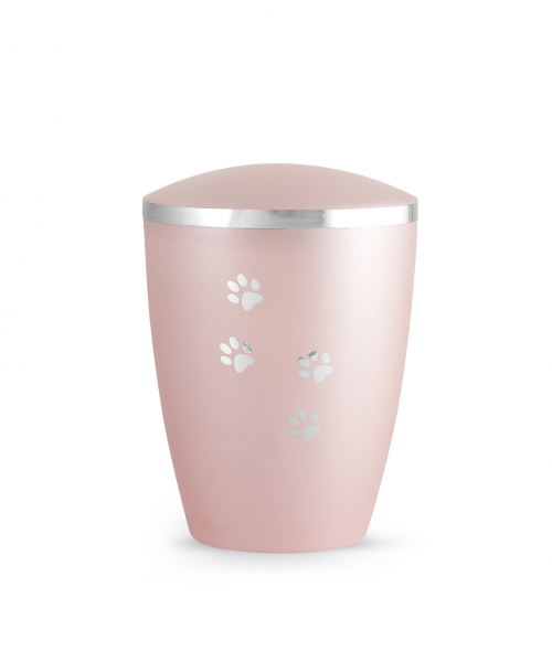 Urne Edition Elegance Pearly with 4 paws