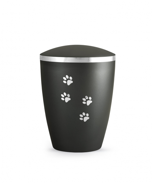 Urne Edition Elegance Pearly with 4 paws