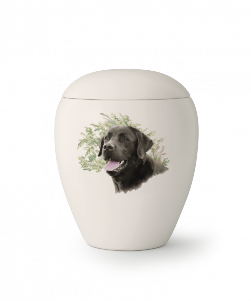 Urne animaux de Race 2,8 ltr.     Race: Labrador noire