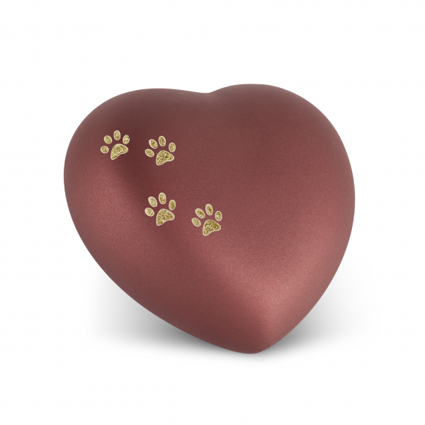 Urne Coeur Edition Star Velvet - Motif 4 pattes