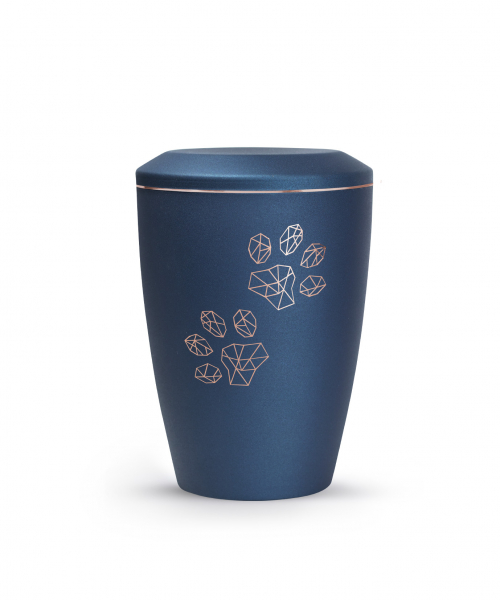 Urne Métal Edition Karat avec deux pattes géométrique