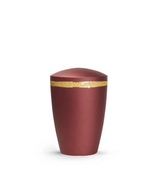 Metal Urn Glamour Edition with domed lid
