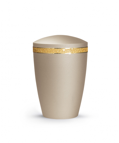 Metal Urn Glamour Edition with domed lid