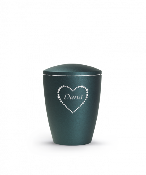 Option: personalised urn with name (sticker)