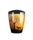 Urn Edition Airbrush - Dog with heart-shaped tree