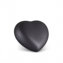 Urne Coeur Velvet   Couleur: Noire