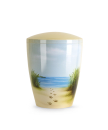 urne Empreintes dans le sable