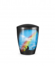 Urn Edition Airbrush -  Cat with rainbow