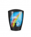 Airbrush Edition Urn - Dog with Rainbow